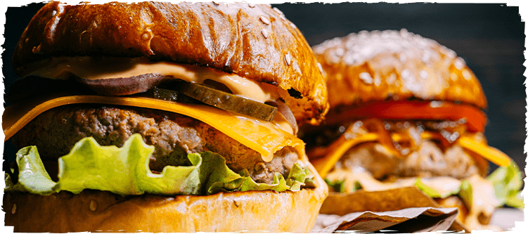 Order pizza burgers from Republic of Pizza and Desserts
